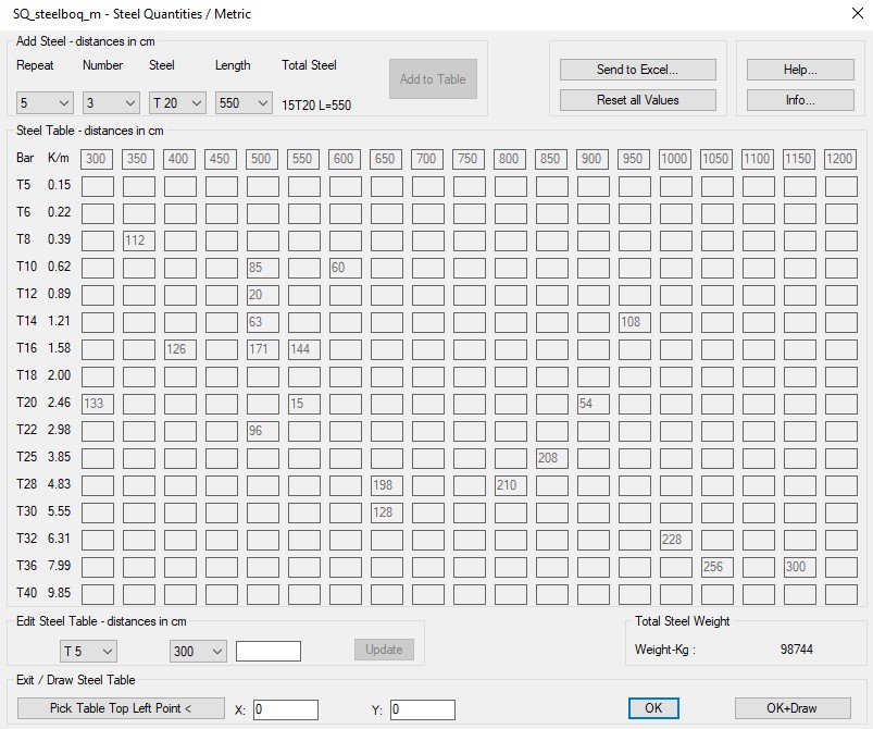 BOQ-m main CAD Application