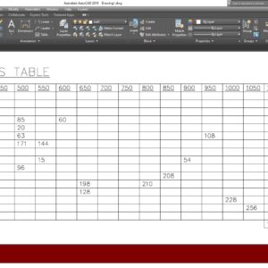 BOQ-m demo AutoCAD application